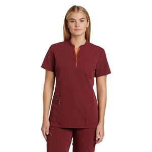 Uniforme de enfermería, uniforme médico de manga corta, camiseta superior para mujeres y hombres, uniforme médico de enfermería - Product Image 1
