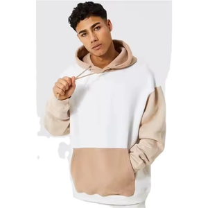 Sweat à capuche d'hiver personnalisable pour hommes-Pull en molleton de coton lourd avec broderie de logo sur le devant Couleurs et tailles personnalisées - Product Image 1