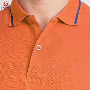 เสื้อโปโลผ้าโพลีเอสเตอร์สแปนเด็กซ์ยาวออกแบบได้ตามต้องการ - Product Image 6