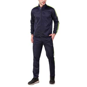 OEM <b>Men</b> Sports Running nylon Tracksuit Zipper Closure Autumn Jogging suit fitness <b>gym</b> <b>long</b> <b>sleeved</b> jacket with joggers set - Product Image 5
