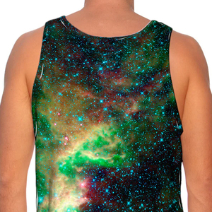 Débardeur pour homme PUFFIN SPORTS à séchage rapide, style streetwear, avec impression numérique, polyester/coton, débardeurs pour homme - Product Image 5