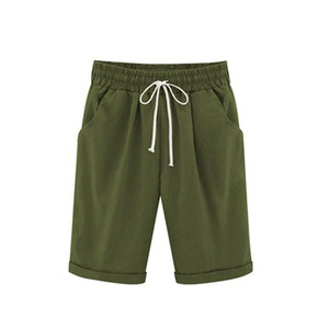 กางเกงขาสั้นเล่นบอร์ดสำหรับผู้หญิงใหม่สายรัดเอวยางยืดแบบลำลองระบายอากาศได้ดีปกติมีกระเป๋าแฟชั่นสำหรับฤดูร้อน - Product Image 2