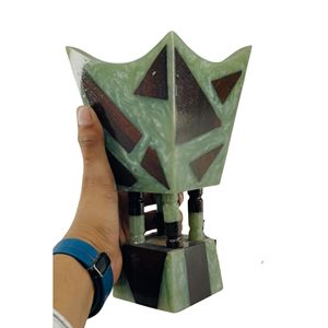 Brûleur d'encens d'extérieur |   Brûleur à bois portable pour le camping et le jardin |   Modèle personnalisé en résine de bois durable, ange de l'amour - Product Image 6