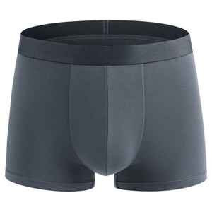 Calzoncillos bóxer esenciales de algodón suave para hombre con cintura elástica diseño transpirable que absorbe la humedad para una comodidad duradera - Product Image 3