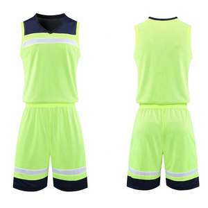 Tenue de sport de basketball personnalisée, imprimée, respirante, confortable et douce, grande taille, été - Product Image 1