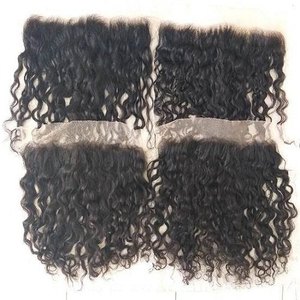 Extensiones de cabello humano rizado Virgen sin procesar del sur del templo indio crudo - Product Image 2