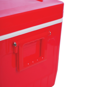 Glacière carrée de 45 L en plastique PP, durable, isotherme, avec poignée, pour boissons, stockage alimentaire et utilisation en extérieur - Product Image 5