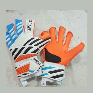 Guantes de portero profesionales para adultos y niños, nuevo diseño de puntas de los dedos, látex grueso y suave para entrenamiento de fútbol, ropa deportiva, tamaño - Product Image 4