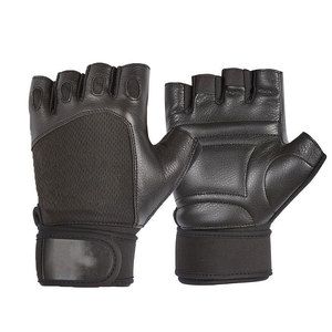 Guantes de cuero hechos a medida para levantamiento de pesas, de alta calidad, para entrenamiento, gimnasio, 2022 - Product Image 1