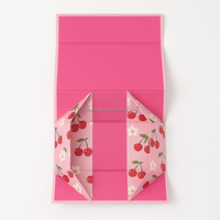 Boîte cadeau pour bouteille de vin pliable à plat avec logo personnalisé, petit sac de shopping en carton, emballage en papier coulissant simple, emballage pour vêtements, expédition