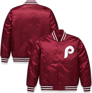 Veste en satin d'hiver sur mesure de haute qualité avec une qualité supérieure et un look attrayant Veste tendance pour hommes Veste en satin pour hommes - Product Image 1