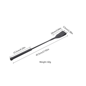 Fouet d'équitation de qualité supérieure en acier inoxydable et cuir avec tailles personnalisées, poignée antidérapante et logo personnalisé - Product Image 6