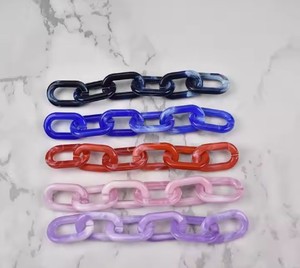 Tự làm phụ kiện 16x27mm hình chữ U mở vòng thời trang hình con cú hổ phách mã não Acrylic Epoxy nhựa nhựa chuỗi hiện đại Crafted - Product Image 5