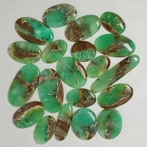 Piedras Preciosas de Crisoprasa Premium, Mezcla de Formas, Cabujón Pulido, Sueltas, para Joyería Femenina, Fabricación de Regalos, Alta Calidad - Product Image 2