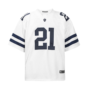 ชุดอเมริกันฟุตบอลแบบใหม่สั่งทำพิเศษ พร้อมสีและขนาดที่กำหนดเอง แขนสั้น แห้งเร็ว ระบายอากาศได้ดี - Product Image 4