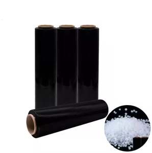 Precio de fábrica de fabricación Bandeja LLDPE transparente Película elástica Película de polietileno plástico LLDPE Embalaje Película elástica - Product Image 3