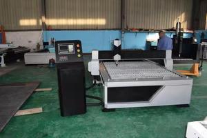 Máquina <span class=keywords><strong>de</strong></span> corte <span class=keywords><strong>de</strong></span> conotrol remoto, conducto HVAC, llama <span class=keywords><strong>de</strong></span> plasma, cama <span class=keywords><strong>de</strong></span> agua, 300a, 1500x3000, 1530, industrial, MDF, China, <span class=keywords><strong>Pla</strong></span>, ZMA, cnc - Product Image 3