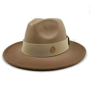 Chapeau jazz Panama à double couleur, style nouveau, commerce extérieur transfrontalier, automne et hiver - Product Image 3