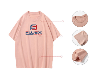 T-shirts pour hommes de haute qualité, cool, pour jeunes, 260 grammes, vente en gros, personnalisés, col rond, manches courtes, respirants, en coton/polyester, blancs, unis - Product Image 3