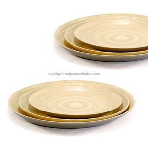 แผ่นไม้ไผ่แบบหมุนสำหรับโต๊ะอาหารดีไซน์แบบยั่งยืนผู้ผลิตในเวียดนาม - Product Image 6