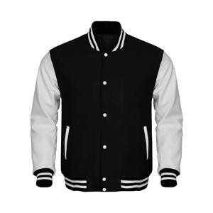2024-2025 Varsity Letterman Wool & Real Cowhide Leather Sleeves-Premium Bomber Varsity Chaquetas streetwears By RATA-International - Product Image 1