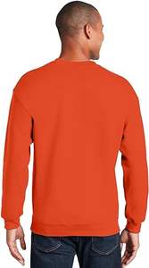 Sweat-shirt en molleton pour homme de haute qualité avec logo personnalisé brodé et imprimé numériquement, col rond, coupe ample, service OEM pour l'hiver - Product Image 2