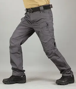 Ix 7ユニフォームパンツ膝パッドセキュリティカーゴスタイル戦術ズボンハンティングパンツ男性用 - Product Image 6