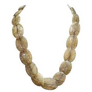 Ensemble collier et bracelet de perles de résine de luxe chaîne à maillons nouveau Style à la mode pour les fêtes de femmes mariages bijoux bijoux de mode - Product Image 2