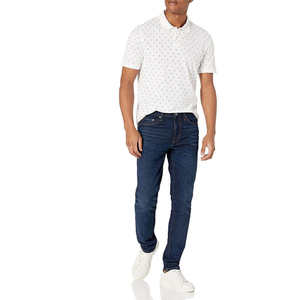 New <b>Classic</b> Quick Dry Men's Polo Shirts Solid Pattern Canvas Short Sleeve Streetwear Polo Shirt - Product Image 1