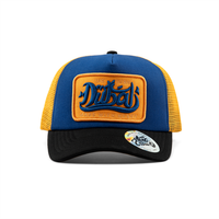 Gorra de Béisbol Deportiva Clásica de Calidad, de Poliéster/Algodón Oxford Dobby, con Parche Bordado en 3D, Diseño Animal Argyle, Transpirable e Impermeable, con Malla