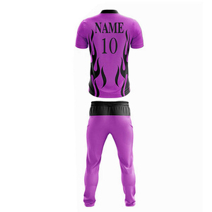 New Stylish Durable Quality Breathable Lightweight Quick Dry Plus Size Sublimation Printed Spandex/Cotton <b>Cricket</b> Uniform Unisex - Product Image 2