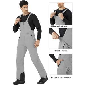 Pantalones de Esquí Impermeables para Hombre, Overoles de Snowboard de Alta Calidad, Resistentes al Viento, Aislantes, para Deportes de Invierno al Aire Libre, OEM - Product Image 2