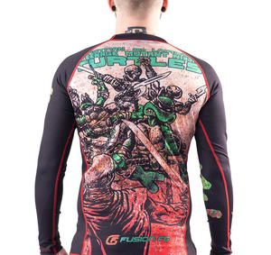 Chemise de compression personnalisée à manches courtes Logo de surf Mma Bjj Rashguards Jiu Jitsu sublimés Concevez votre propre Rash Guard personnalisé - Product Image 4