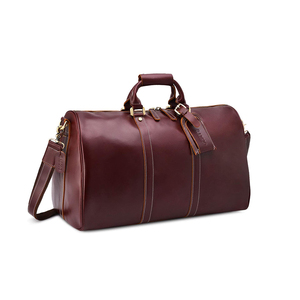 กระเป๋าเป้สะพายหลังสำหรับไปยิมทำจากหนังแท้มีซิปปิดกระเป๋าเดินทางทำกิจกรรมกลางแจ้งทนทานใช้ได้ทั้งชายและหญิงทันสมัย - Product Image 2