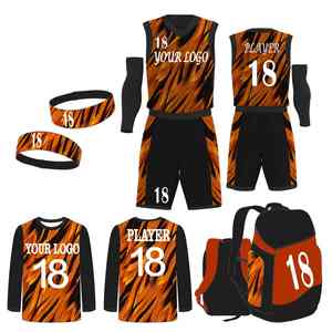Les uniformes de basket-ball de service d'OEM/ODM ont sublimé la conception avec la qualité durable de marque de distributeur - Product Image 1