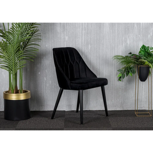 Silla de comedor de madera de primera calidad con aspecto moderno y elegante para sala de estar interior y exterior - Product Image 4