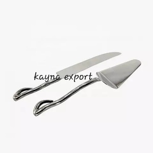 Couverts de luxe de haute qualité couteau à gâteau couverts en acier inoxydable prix de gros personnalisé à bon prix couverts de service à gâteau - Product Image 6