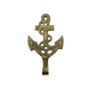 Organisateur de crochets à clés en laiton durable avec une finition dorée élégante, parfait pour un rangement et une organisation de clés muraux élégants - Product Image 1