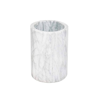 Fournitures en gros seau à glace en marbre rond personnalisé refroidisseur de bouteilles accessoires de bar utilisation de refroidisseur de vin de champagne - Product Image 2