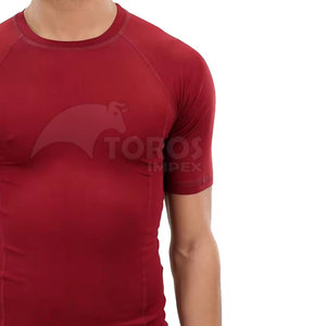 T-shirt de compression à manches courtes imprimé pour homme, qualité supérieure, prix bas, coupe ample, vente flash - Product Image 4