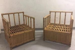 Fauteuils en rotin écologiques au design artisanal moderne, inclinables manuellement, pour intérieur/extérieur et salon/maison de campagne - Product Image 5