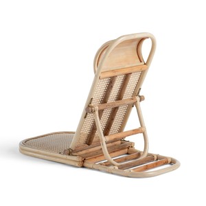 เก้าอี้พับแบบลำลองกลางแจ้งทำจากหวายแบบเรียบง่ายเก้าอี้เลานจ์ริมชายหาดแบบพกพาทำจากเวียดนาม - Product Image 2