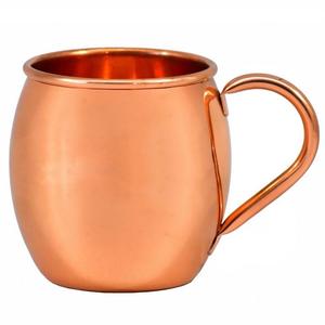 Verres en métal dernier modèle avec poignée pour cocktails et bars, tasse à mule moscovite en cuivre au design unique pour restaurants et commande en gros - Product Image 5