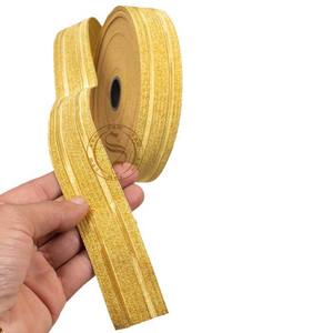 Tresse Uniforme de navigation de plaisance Fil de lingot d'or 38mm 1/5 pouces Dentelle de tresse uniforme maritime | Tresse pour uniformes régimentaires - Product Image 1