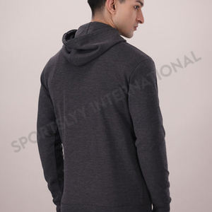 Sweat-shirts unisexes en coton lourd 350G avec logo personnalisé brodé, sweat-shirts multicolores, motif uni, poche - Product Image 3