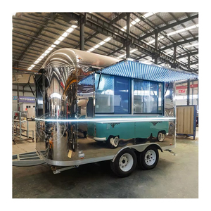 Mini camión de comida móvil disponible para compras a precio de descuento y negociaciones al por mayor - Product Image 3