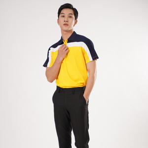 Polos modernos Estilo de Cuello clásico 95% Poliéster 5% Spandex Polos personalizados Pareja Uniforme Ropa en línea Hecho en Vietnam - Product Image 1