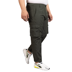 กางเกงคาร์โก้ผ้าแคนวาสทรงลำลองสำหรับผู้ชาย ขายส่ง ระบายอากาศ แห้งเร็ว น้ำหนักเบา มีหกกระเป๋า เหมาะสำหรับสตรีทแวร์ - Product Image 6