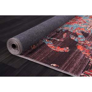 Tapis lavable vintage Timeworn Crimson RW2182 de Rug Weavers, chenille lavable, 10 tailles, vente en gros, dropshipping - Product Image 4