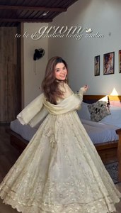 Nouvelle Arrivée 2026 – Tissu en Fausse Fourrure Couleur Personnalisée avec Broderie et Sequins pour Robe de Soirée / Salwar Kameez Stole Été - Product Image 4